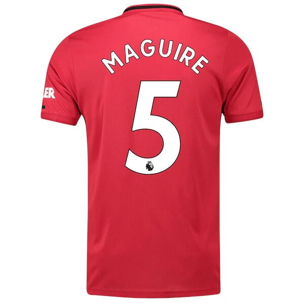 Camiseta Manchester United NO.5 Maguire Primera equipo 2019-20 Rojo
